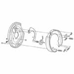 Electric Drum Brake Parts