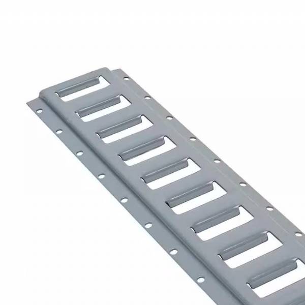 5' Gray Painted Horizontal Series E-Track #2