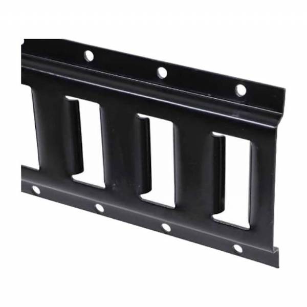 10' Horizontal Black Painted E-Track #2