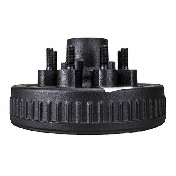 7000 lbs. 8 on 6-1/2" Bolt Pattern 12" Brake Drum with 9/16" Lug Studs #2