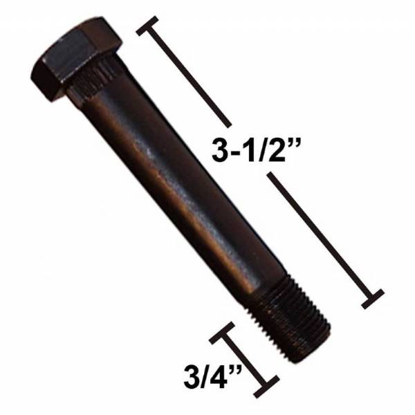9/16" x 3.5" Suspension Shackle Bolt