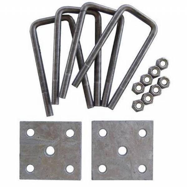1-1/2" x 1-1/2" Square Tube Axle Mounting Kit
