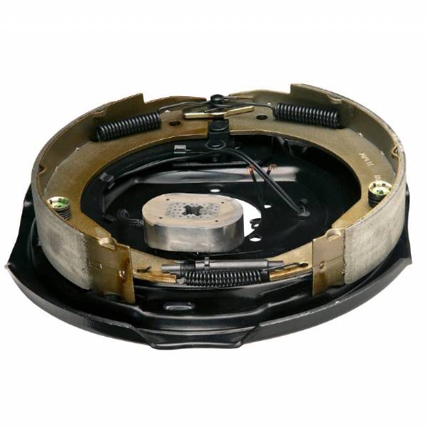 12" X 2" 5200-7000 lbs. Left Hand Manual Adjust Electric Brake Assembly #2