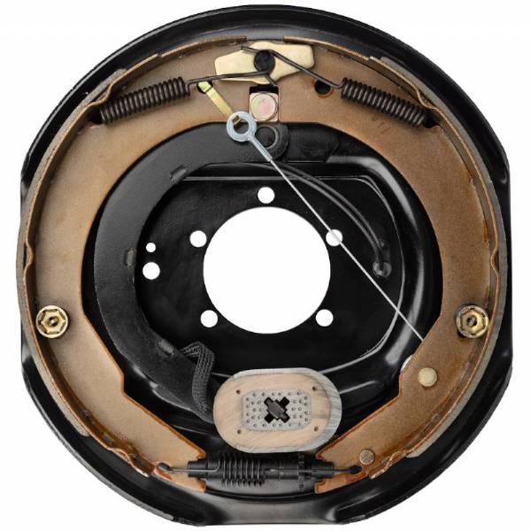 12" X 2" 5200-7000 lbs. Left Hand Self Adjusting Electric Brake Assembly