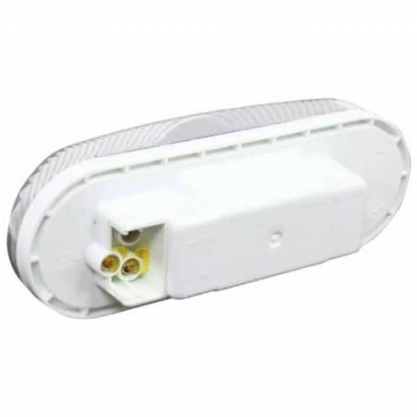 Oval Sealed Beam Clear Back-up Light #3