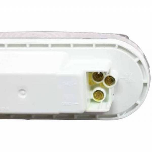 Oval Sealed Beam Clear Back-up Light #4