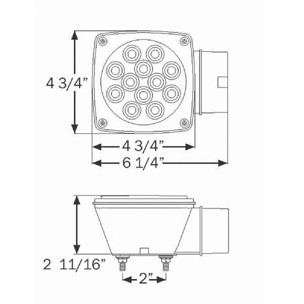 Right Hand Waterproof LED Tail Light #5