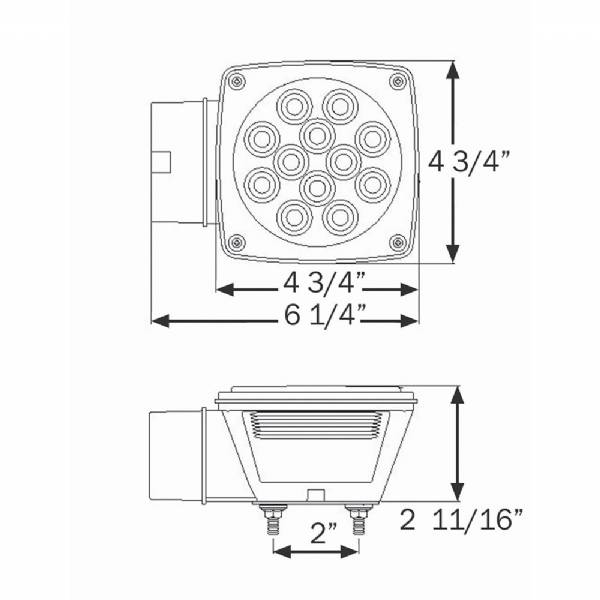 Left Hand Waterproof LED Tail Light #5
