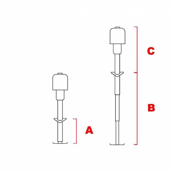 3500 lbs. White A-frame Electric Tongue Jack #7