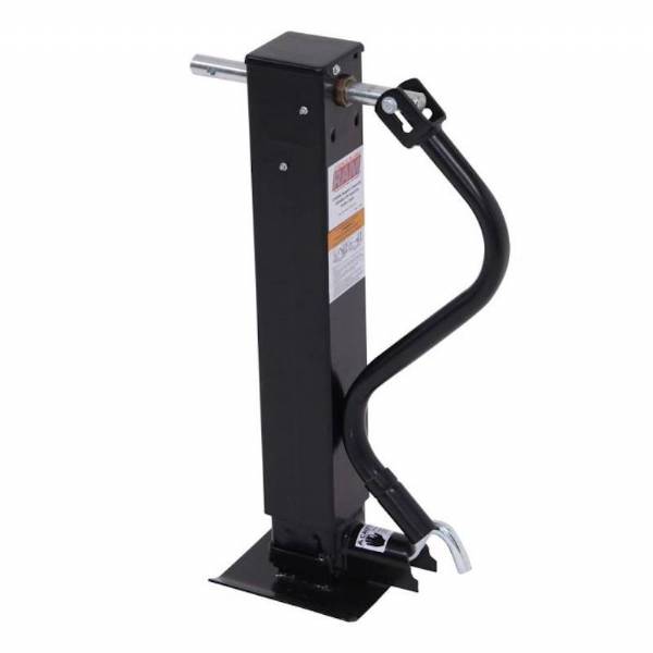 12000 lbs. Weld-On Side-wind Jack with Spring Return Drop Leg