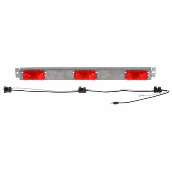 Red Identification Light Bar with Stainless Steel Base #2