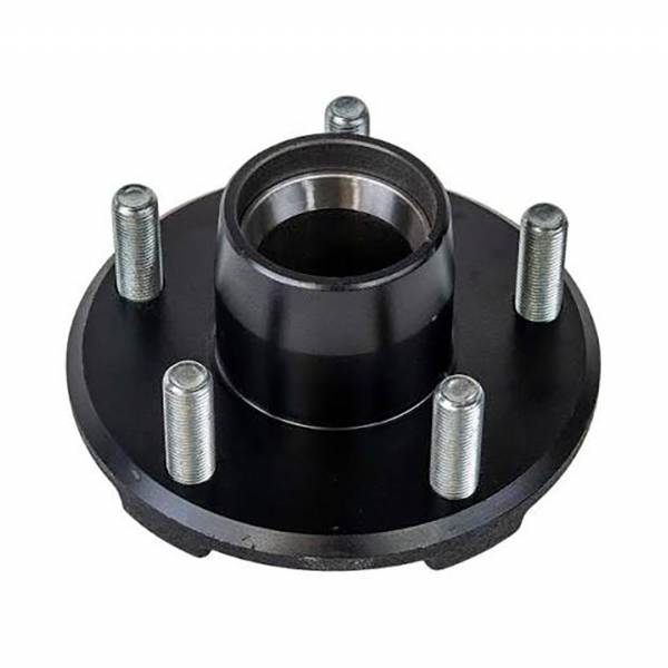 2200 lbs. 5 on 4-1/2" Bolt Pattern Small Flange Pre-Greased Idler Hub Kit with 1-1/16" Bearing Set #2
