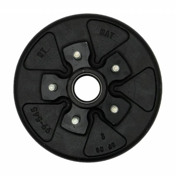 3500 lbs. 5 on 4-1/2" Bolt Pattern 10" Pre-Greased Brake Drum Kit #2