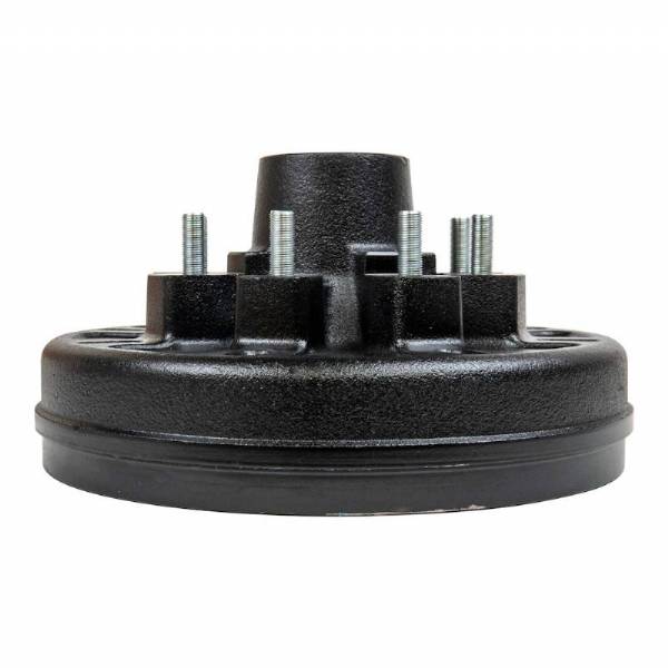 7000 lbs. 8 on 6-1/2" Bolt Pattern 12" Pre-Greased Brake Drum Kit with 1/2" Lug Studs #3