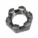 1" 6-Slot Castle Style Spindle Nut