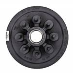 7000 lbs. 8 on 6-1/2" Bolt Pattern 12" Brake Drum with 9/16" Lug Studs