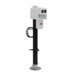 3500 lbs. White A-frame Electric Tongue Jack