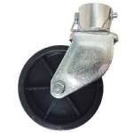 6" Removable Poly Caster Wheel with Pin